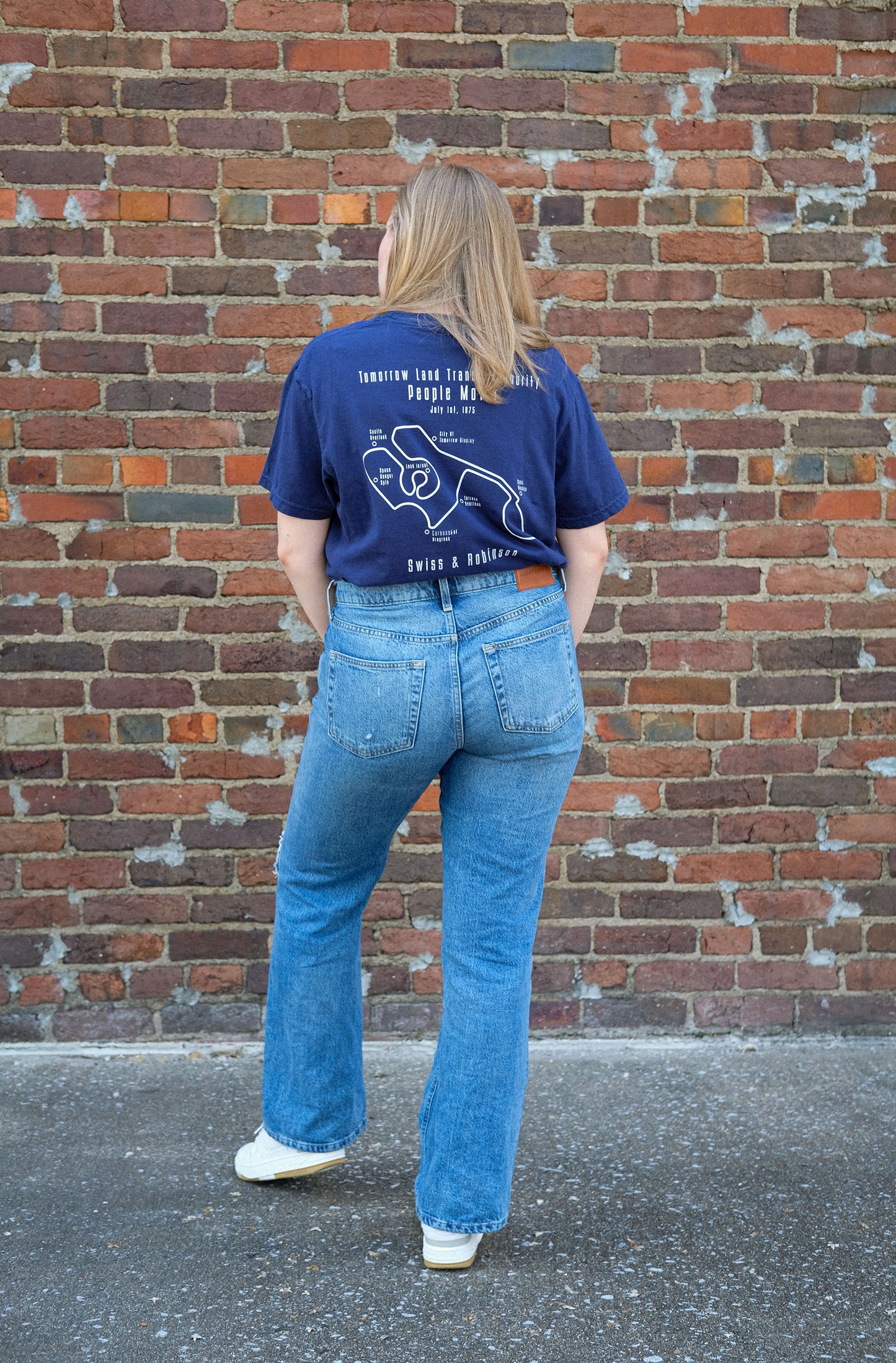 Tomorrow Land Transit Authority Map Tee