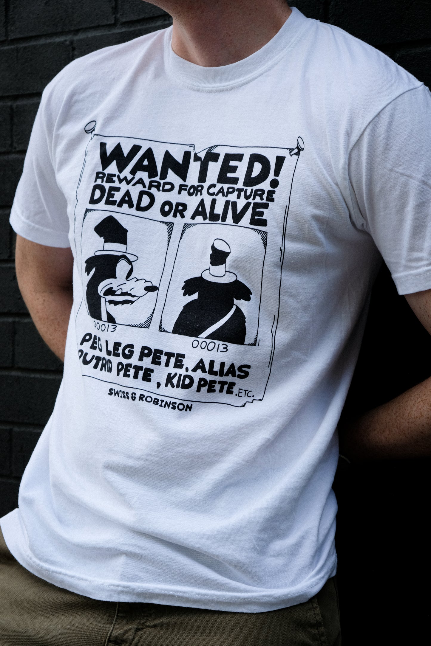 Wanted! Peg Leg Pete Tee