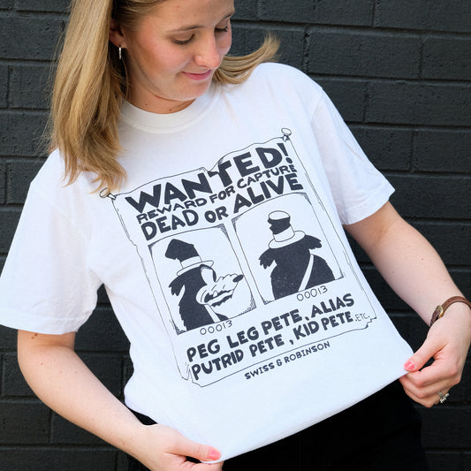 Wanted! Peg Leg Pete Tee